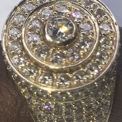 14k Gold Diamond Ring