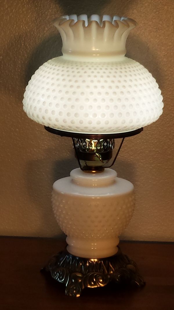 Fenton Milk Glass Hobnail Lamp Gone With The Wind For In Fenton Milk Glass Hobnail Lamp Gone With The Wind For In Nampa Id Offerup