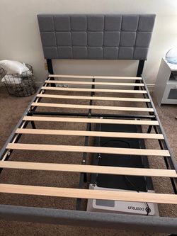 Full Size Bed frame + mattress