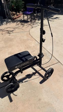 Knee recovery scooter