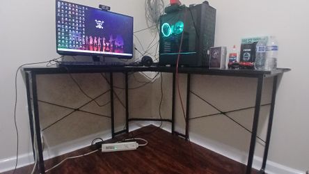 L-shaped Computer Desk.