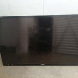 Sharp 80 inch flatscreen tv with wallmount 
