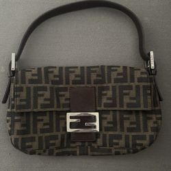 Fendi Zucca Baguette Bag 