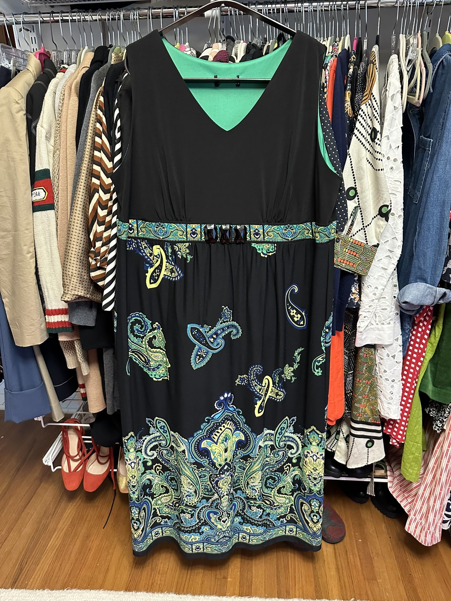 Nice Long Dress In Excellent Condition Almost New Size 22 X