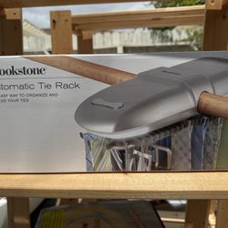 Brookstone Motorized Tie Rack w/ Original Box