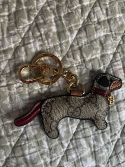 Gg dog key chain