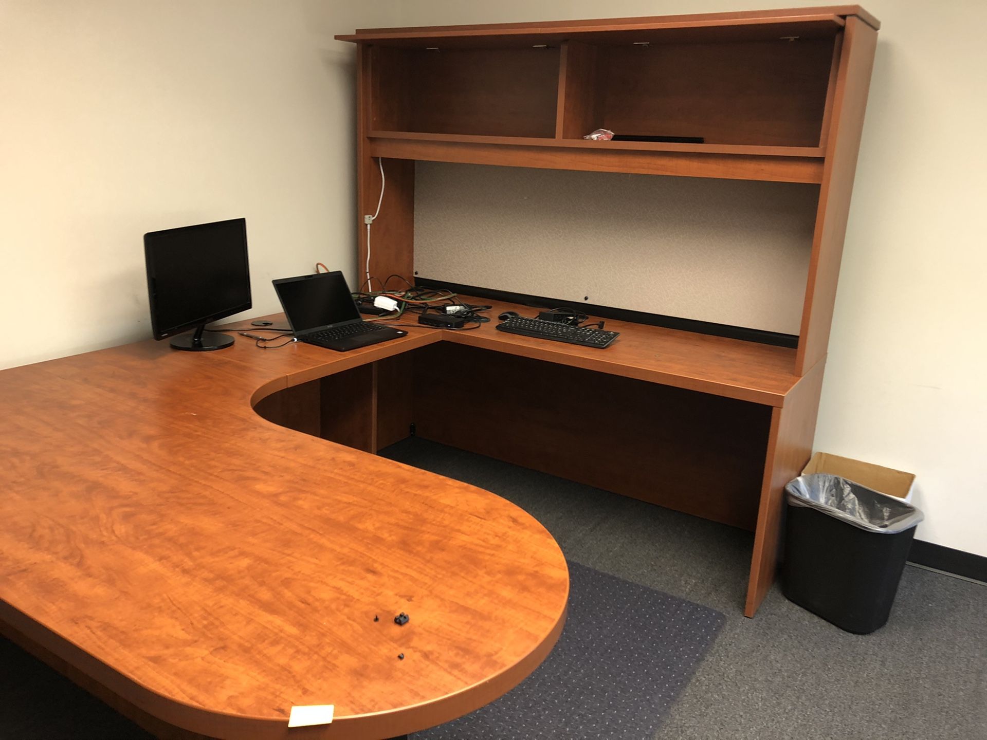 Free desk and filing cabinet