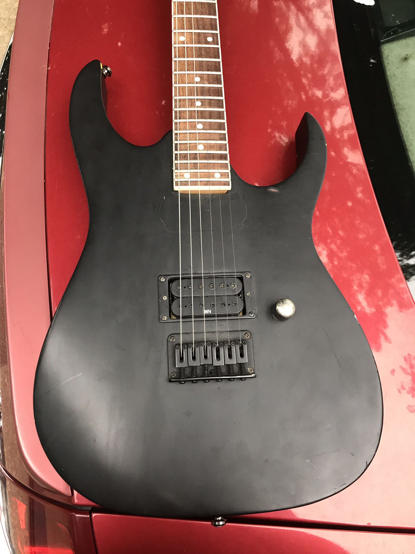 Ibanez guitar with case
