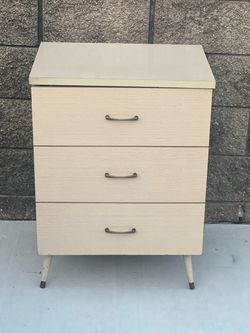 RARE mid century record cabinet