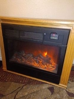 Amish made fireplace