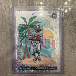 2021 Donruss Optic Dan Marino Downtown DT-2 | Case Hit | Miami Dolphins 🐬