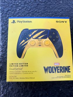PS5 DualSense Wireless Controller Marvel's Wolverine Limited Edition
