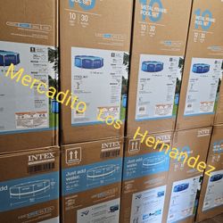 Intex Metal Frame 10ft x 30in Pools NEW