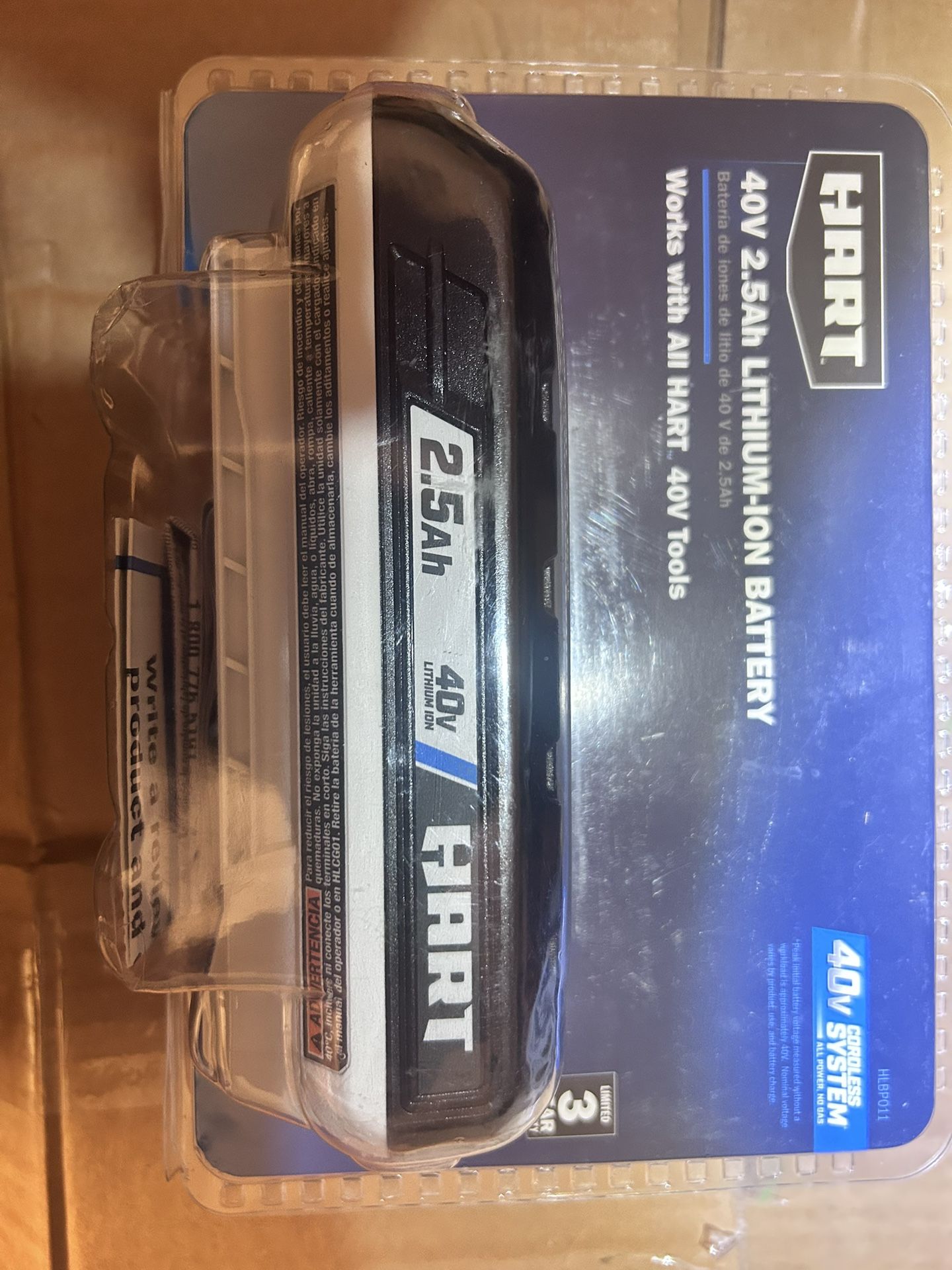 Hart 2.5ah 40v Battery