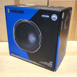 Kicker CompQ Series 12" Dual Voice Coil Subwoofer 2000 Watts CWQ12 🚨 Payment Options Available 🚨 No Credit Needed 🚨