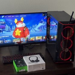 Full Complete Gaming Setup – RX 580 - i5 8th Gen - MSI Monitor 1080p 100z IPS + Accessories