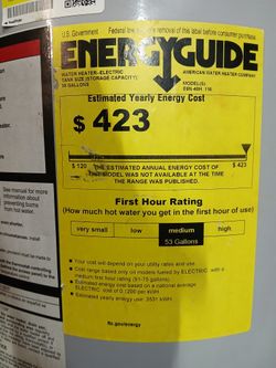 Electric Water Heater