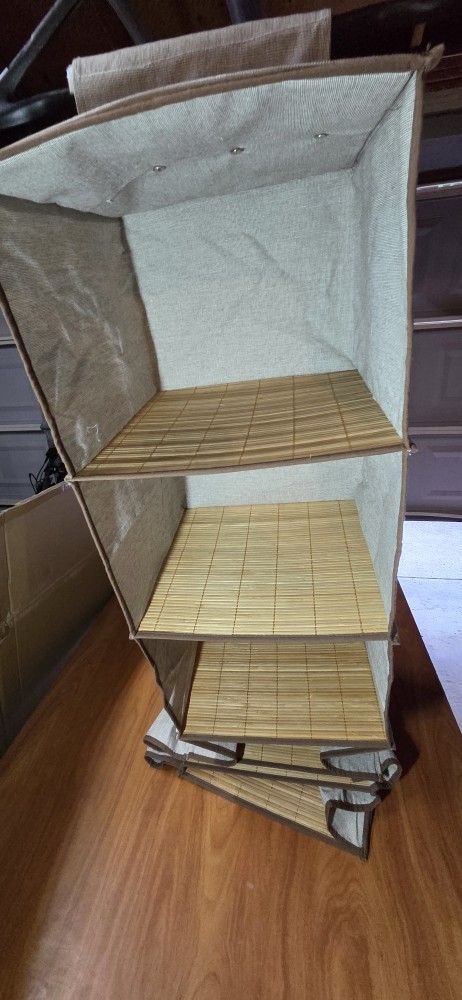 Hanging Accordian Organizer $9