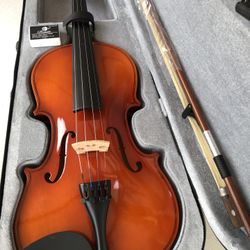 New Violin With Case Bow 