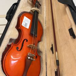 Violin With case and bow