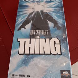 The Thing Vhs Tape Sealed