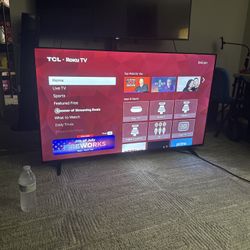 50” TCL Roku Tv