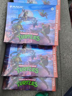 Magic the gathering teenage mutant Ninja turtles collector boosters