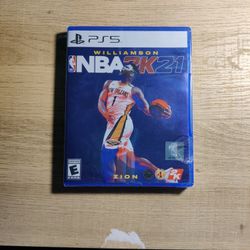 NBA 2K21 FOR PS5 BRAND NEW, UNOPENED, & STILL FACTORY SEALED
