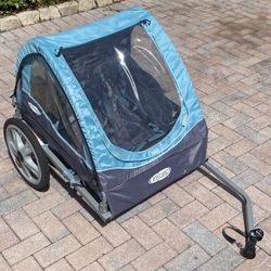 Used Instep Sync and Take 2 Bike Trailer for Kids.