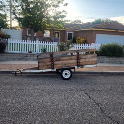 9x5 custom made trailer.