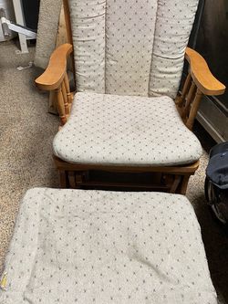 Gliding Rocker And Gliding Ottoman