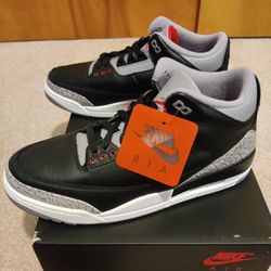 Jordan 3 Black Cement Size 11 DS 