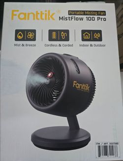 MistFlow 100 Pro Portable Misting Fan