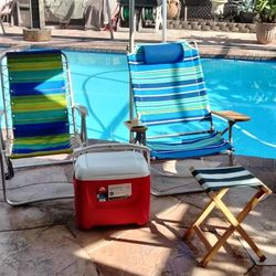 Beach Gear All For $99 Chairs Umbrella Cooler Stool 