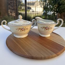Noritake Cream And Sugar