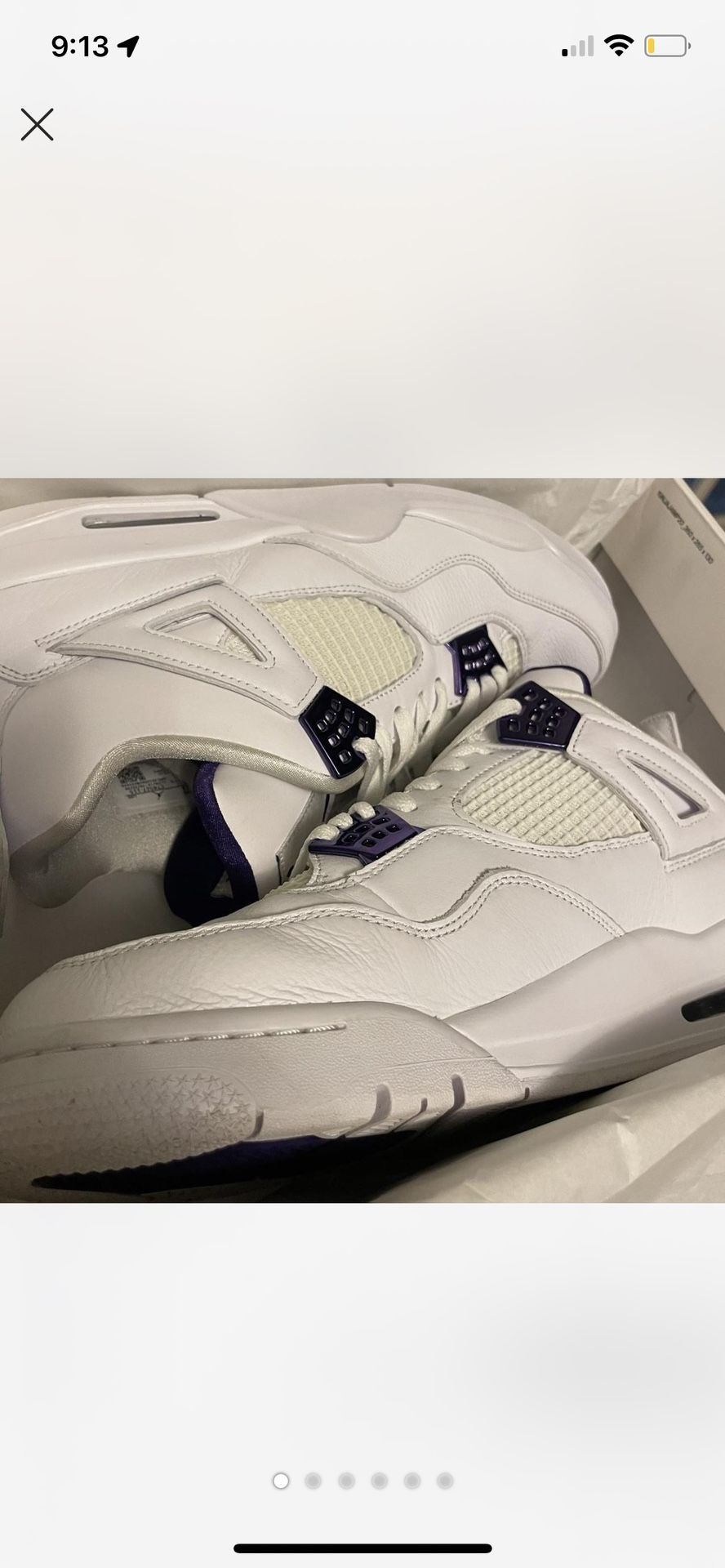 Jordan 4 “purple metallics”