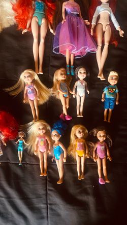 8 Chelsea dolls