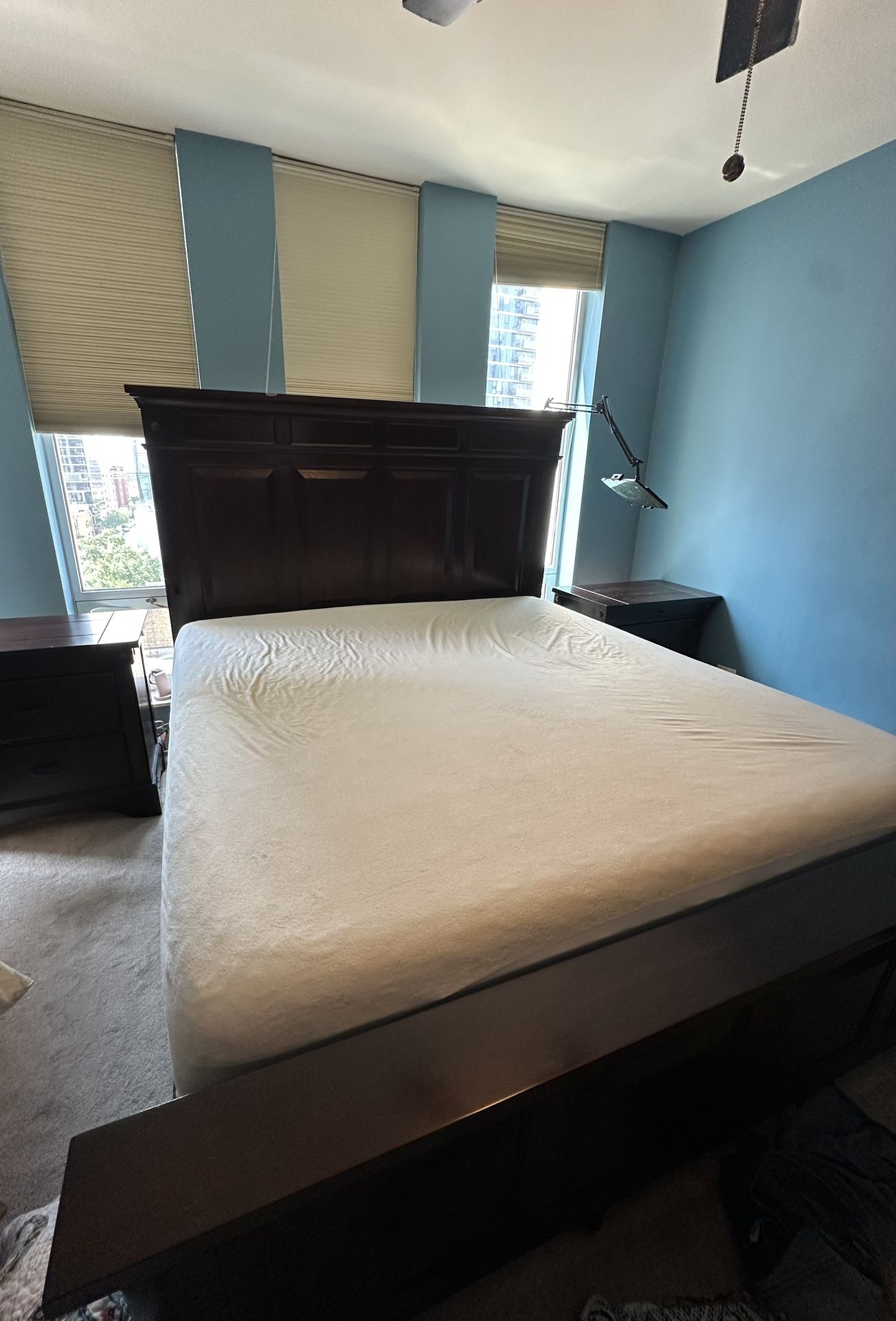 5 Piece Solid Wood Bedroom Set