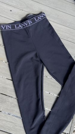 Lanvin logo waistband leggings