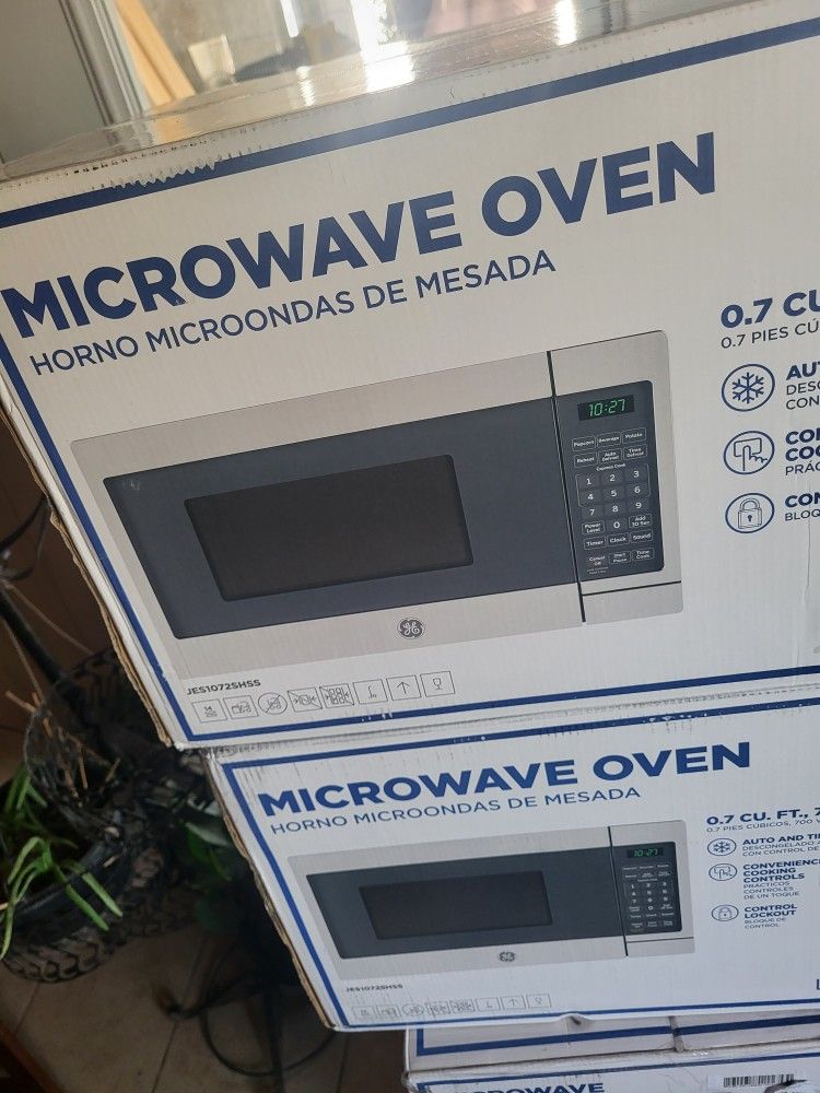 New Microwaves On Box