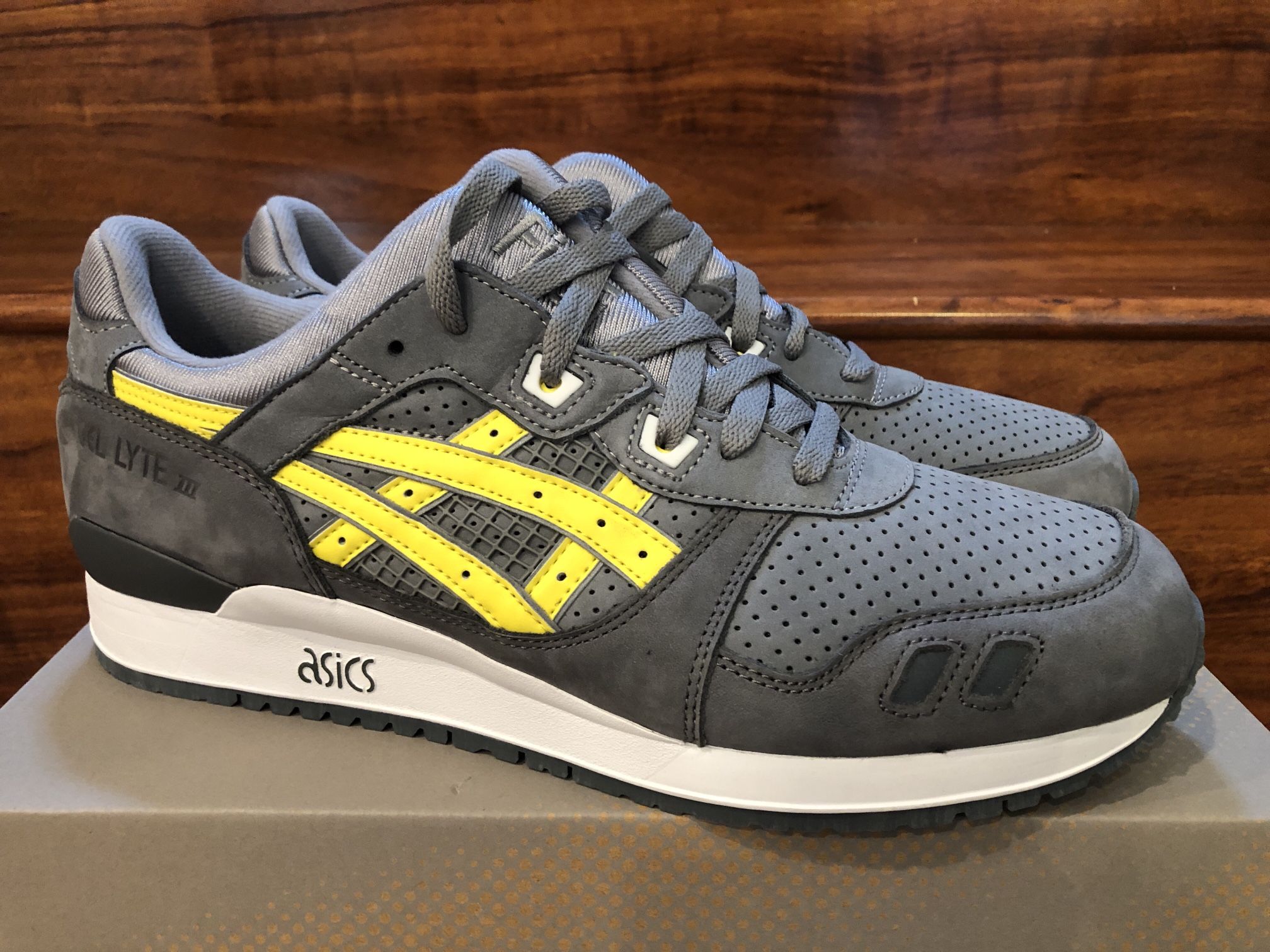 ASICS Gel Lyte III Remastered Ronnie Fieg Super Yellow Kith Size 11