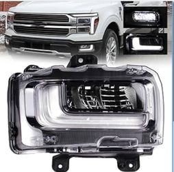 LED Fog Light with Daytime Running Lights for Ford F-150 King Ranch/Platinum 2024 2025