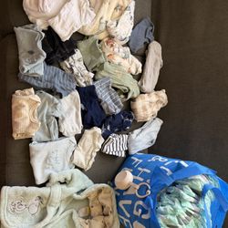 Boy Clothes + Diapers 