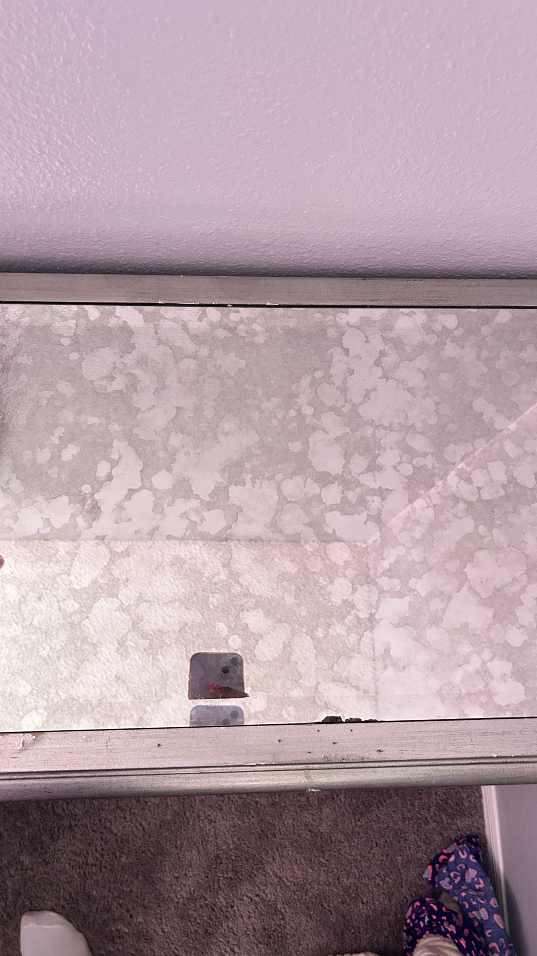 3 Piece Silver Dresser Set