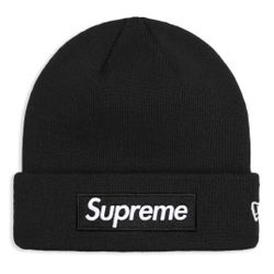 Supreme Box Logo Beanie Black FW25 NEW