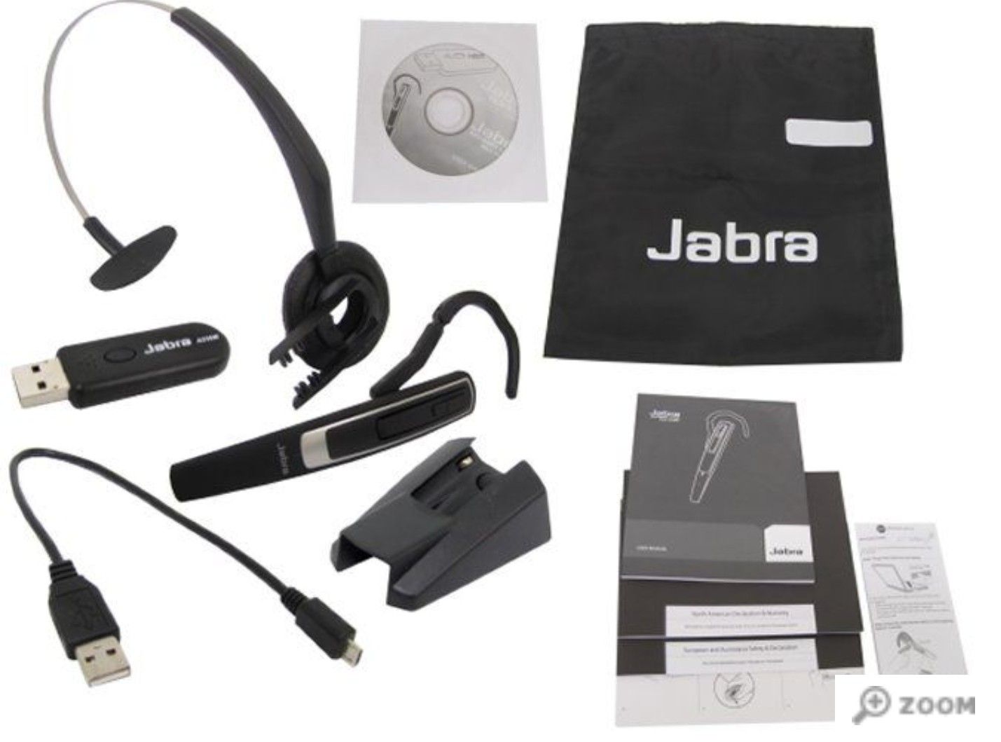 Jabra M5390 Multiuse Bluetooth Wireless Headset and A335w USB Dongle