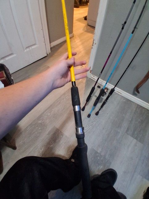 4 Rods One With Reel Don't Need Anymore