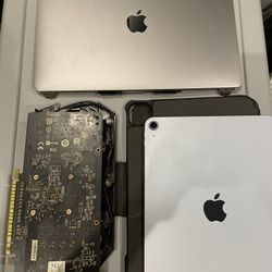Lot Of Electronics For Parts iPad Air / MacBook Pro Screen / Nvidia Graphics