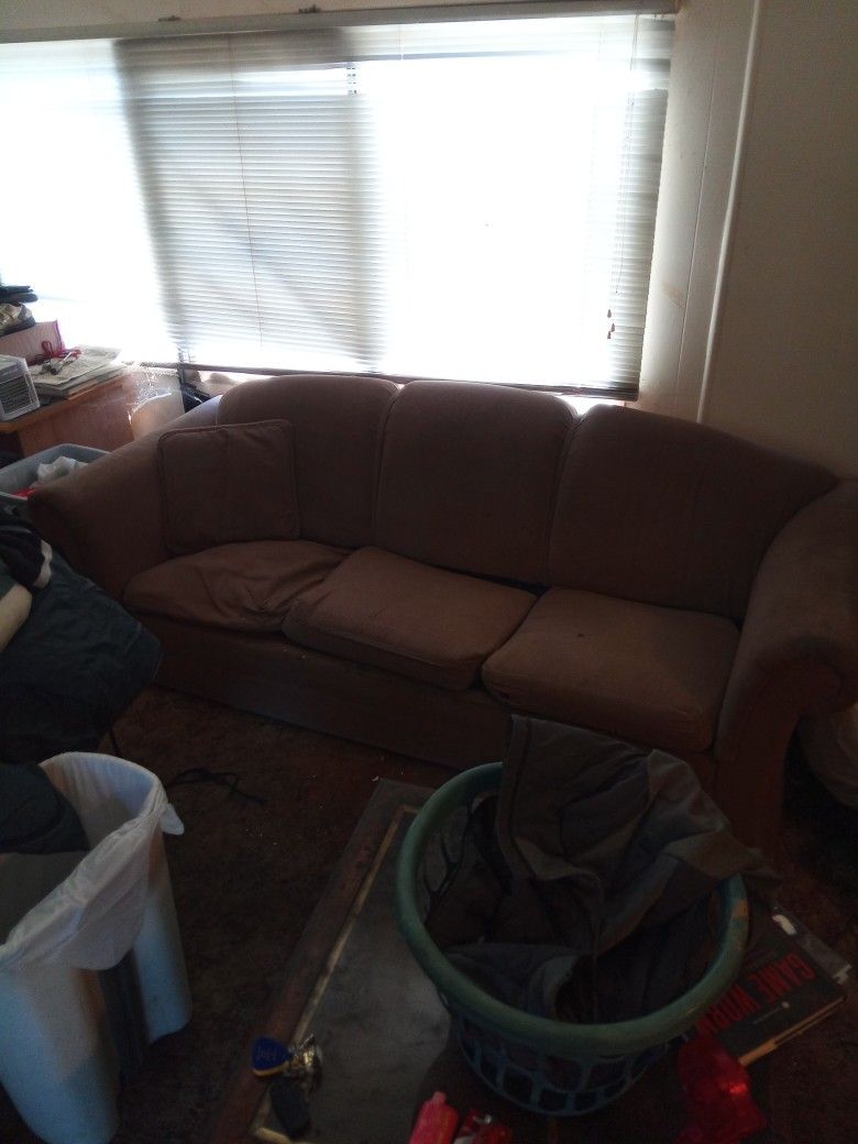 Pull Out Couch With Bed 40.00!