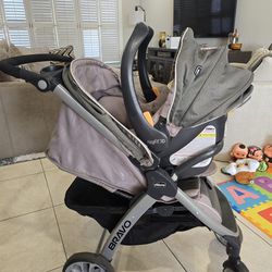 CAR SEAT AND STROLLER GRACO 
